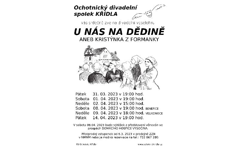 Aktuality - Ochotnické divadlo Křídla